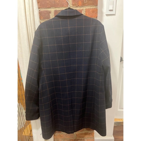 SUPERDRY Men’s Minimalist Preppy Wool Blend Coat XL - Picture 4 of 10